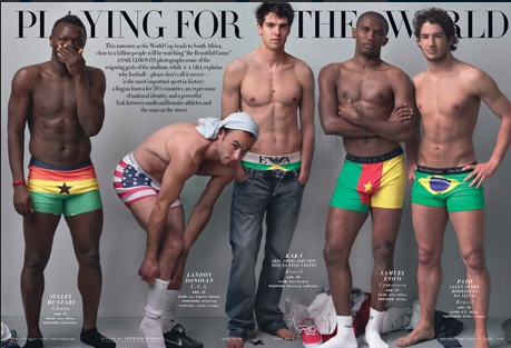 Eto’o, Drogba, Kaka, Ronaldo dénudés….